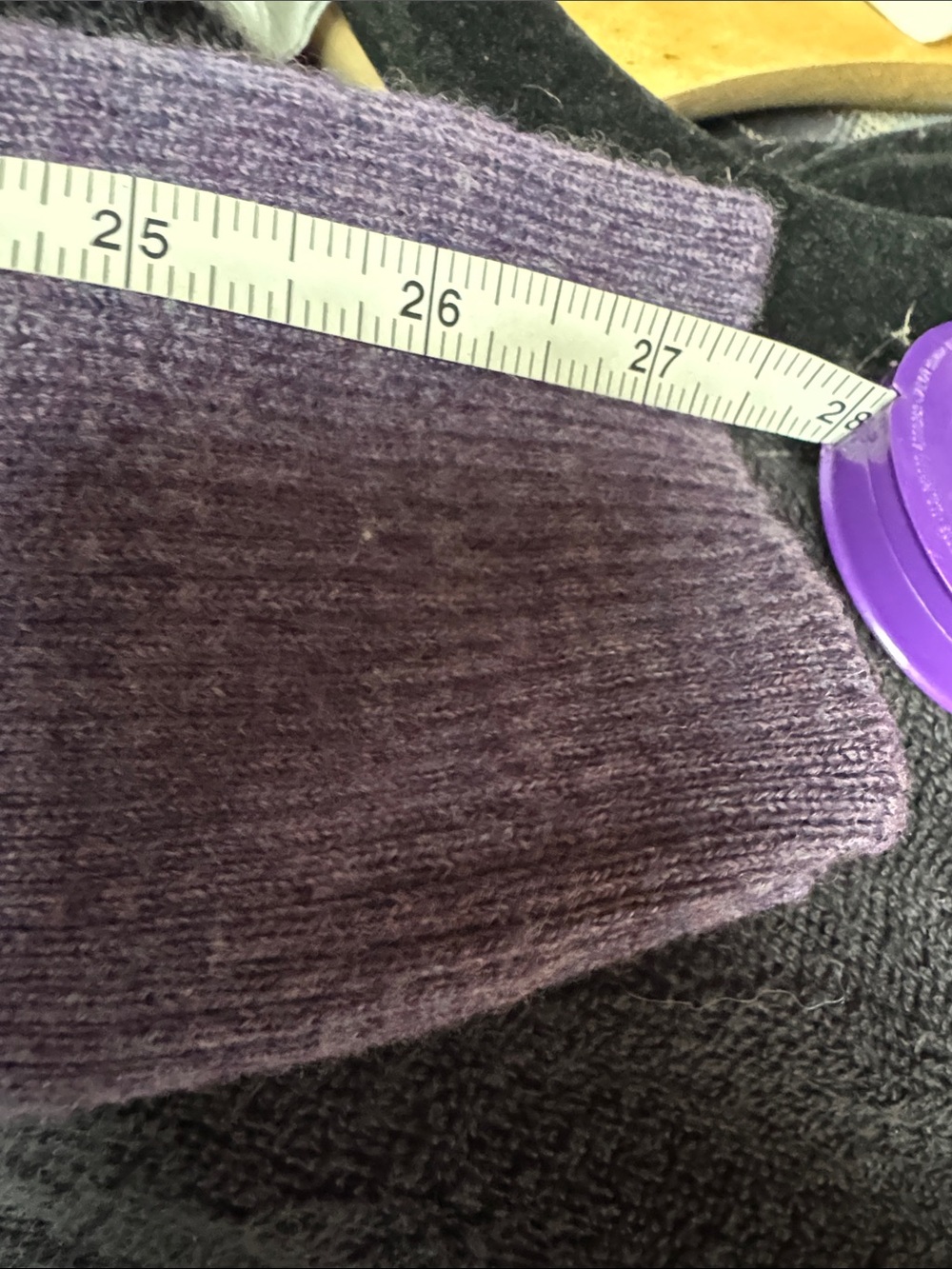 Fenn Wright Manson Purple Open-Front Cozy Cardigan - Picture 6 of 6